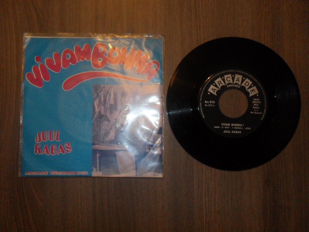Juul Kabas - Vivam bomma, Enlèvement ou Envoi, Utilisé, 7 inch, Chanson réaliste ou Smartlap