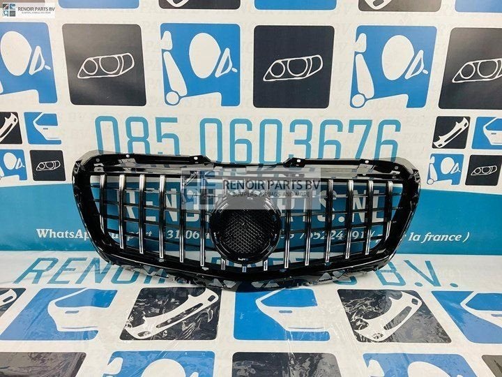 W906 GT GRILL MERCEDES SPRINTER FACELIFT CHROME PANAMERICANA, -, Utilisé, -, Enlèvement ou Envoi