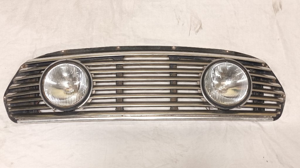 grill met extra lampen, origineel Classic Mini, Auto-onderdelen, Ophalen, Voor, Motorkap, Mini