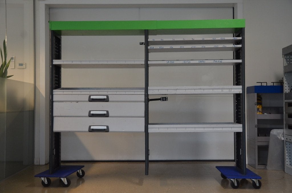 Bestelwagen inrichting  --  1200€ +BTW, Enlèvement, Utilisé