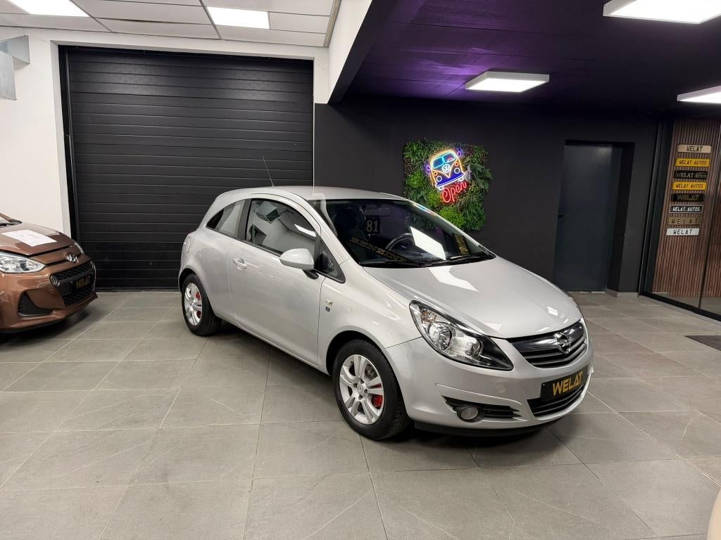 OPEL CORSA 1.4 BENZINE/AUTOMAAT/42.000 KM/NIEUW STAAT, Auto's, Euro 5, Bedrijf, 1400 cc, Blauw