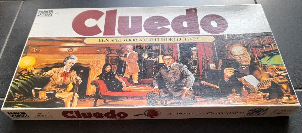 Spel: "Cluedo - klassiek", Vijf spelers of meer, Ophalen of Verzenden, Zo goed als nieuw