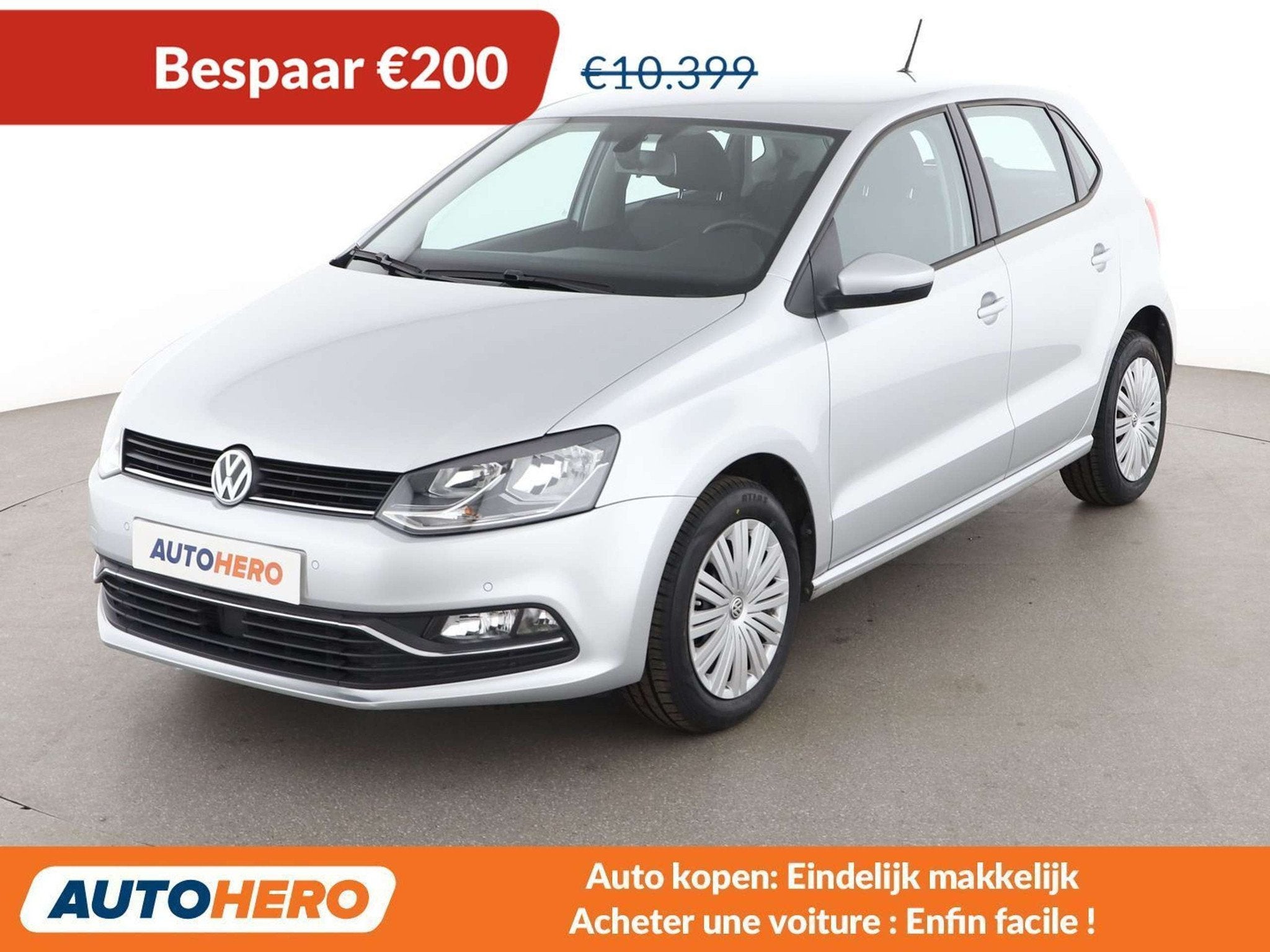 Volkswagen Polo 1.0 Comfortline BlueMotion Tech, Autos, Argent ou Gris, Achat, https://public.car-pass.be/vhr/fa02507b-8205-4b09-991f-25be01c56fdf