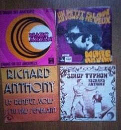 vinyles      45t 1,5€/p             33t LP 9€/p, Housse de protection extérieure, Enlèvement ou Envoi, Autres formats, LP