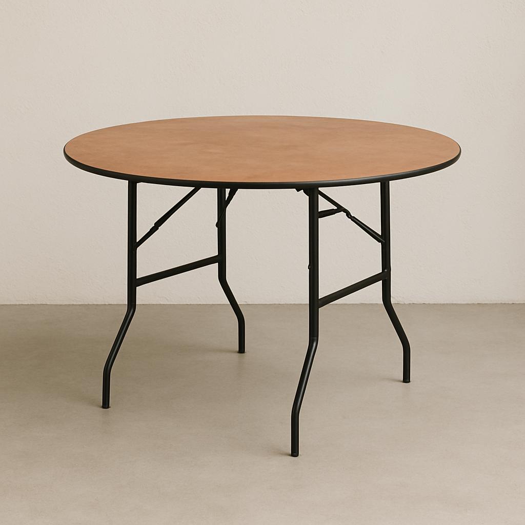 Ronde Tafel 150 cm te huur, Ophalen, Zo goed als nieuw
