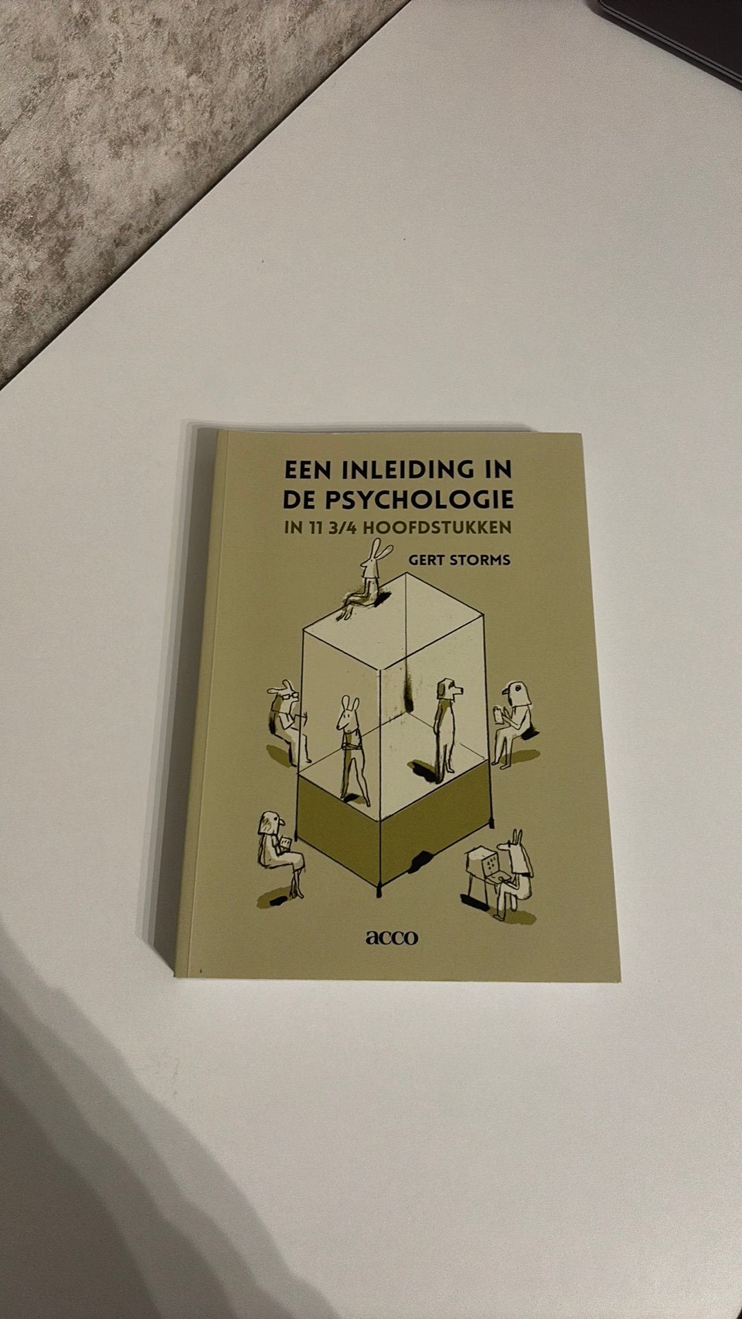 Een inleiding in de psychologie in 11 3/4 hoofdstukken, Ophalen of Verzenden, Gert Storms