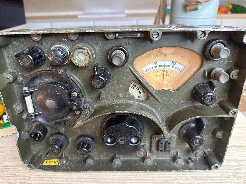 Oude militaire radio, Verzamelen, Ophalen, Overige soorten, Overige typen