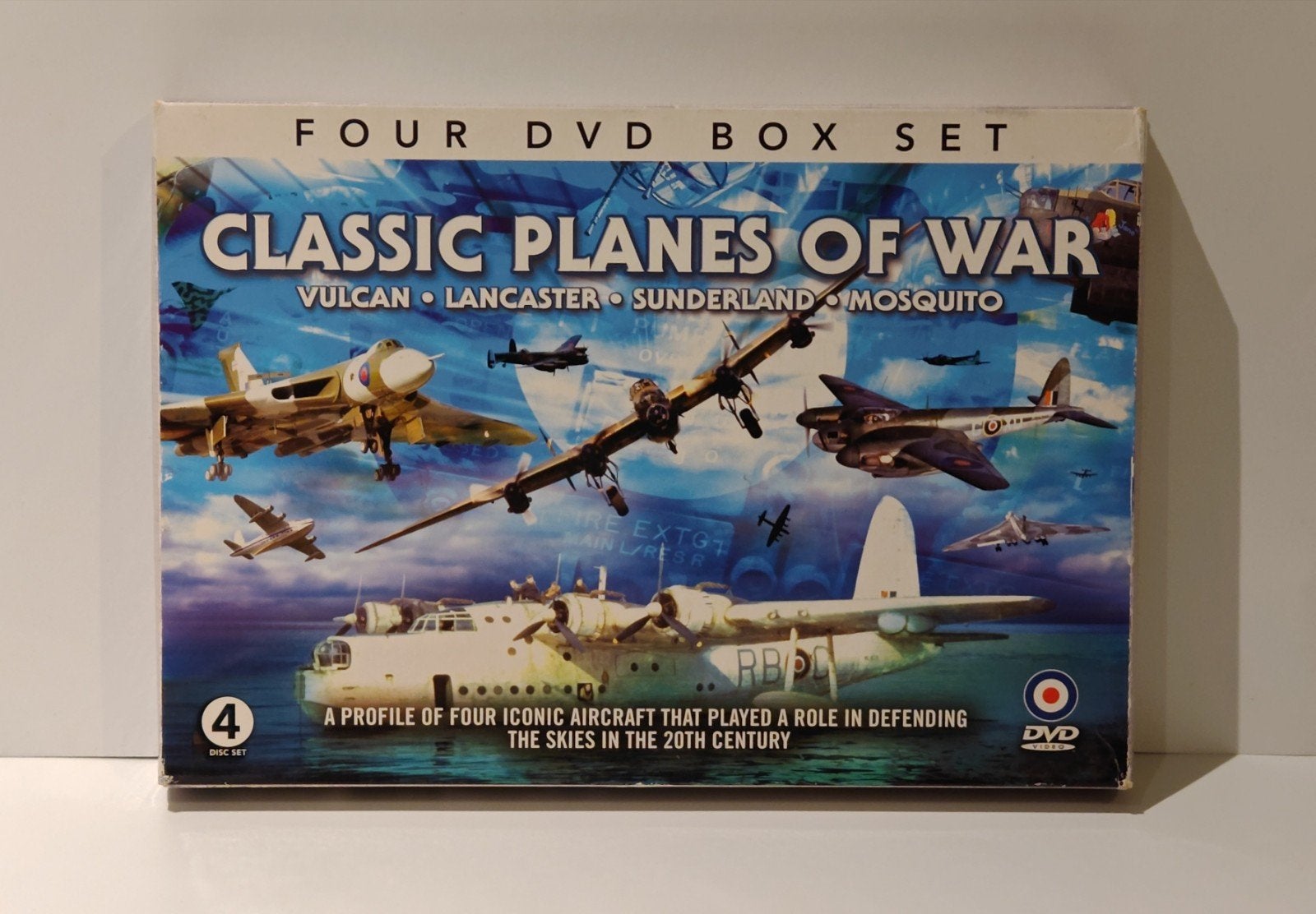 Classic Planes of War 4 DVD Box Set Vulcan Lancaster oorlog, Cd's en Dvd's, Dvd's | Documentaire en Educatief, Alle leeftijden