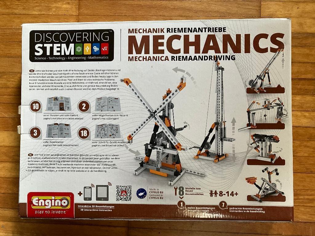 STEM Mechanics riemaandrijving, Ophalen of Verzenden, Zo goed als nieuw, Bouwen