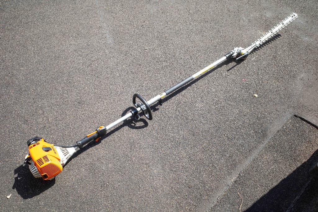 haagschaar Stihl met verlengstuk, Tuin en Terras, Ophalen, Gebruikt, Benzine, Stihl