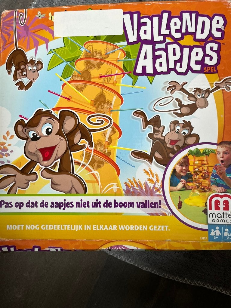 Merk Mattel: spel Vallende aapjes, Kinderen en Baby's, Ophalen, Gebruikt, Puzzelen