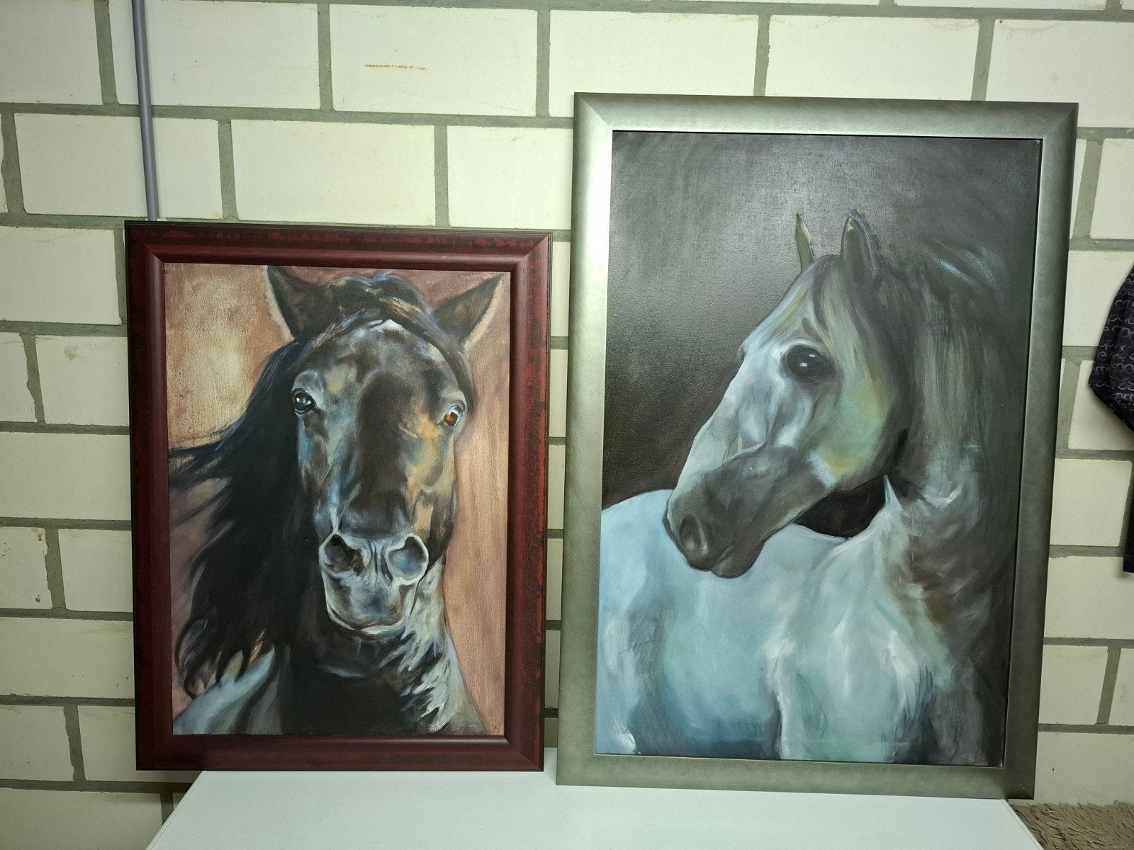 Schilderijen paard, onbekende kunstenaar, Enlèvement
