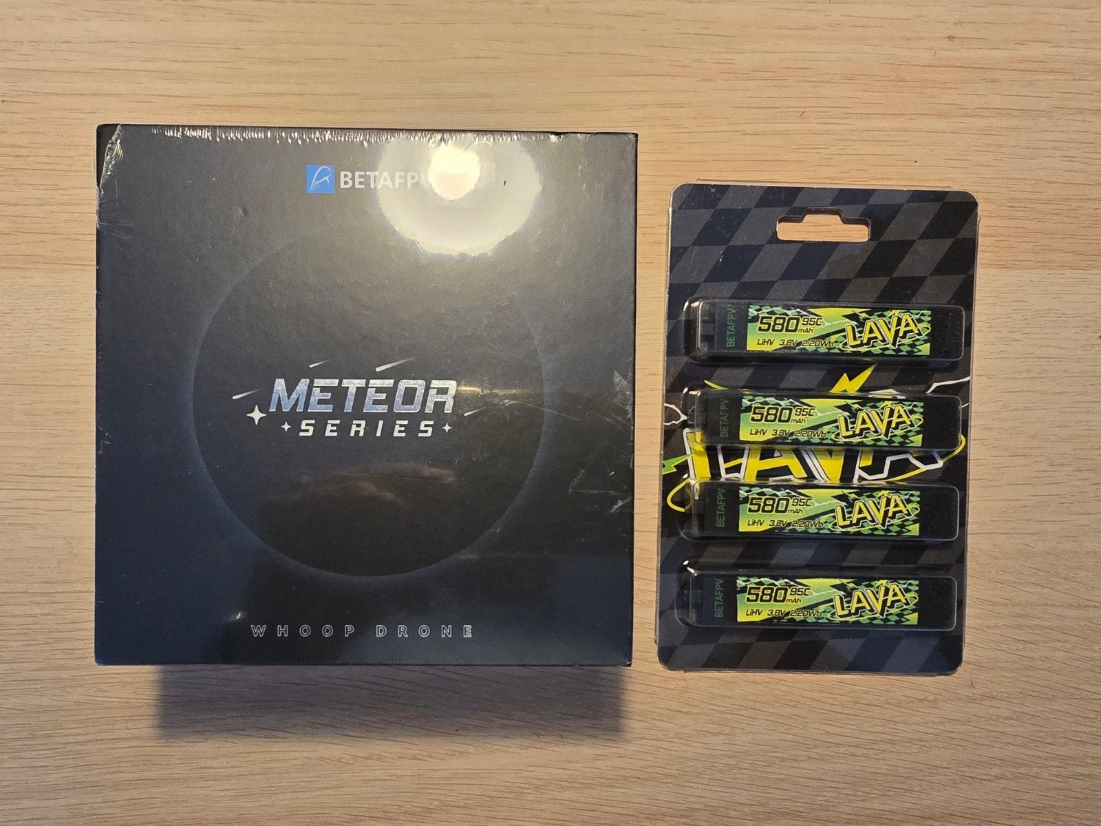 Betafpv meteor75 pro matrix elrs fpv drone + 4 batterijen, Hobby en Vrije tijd, Ophalen of Verzenden