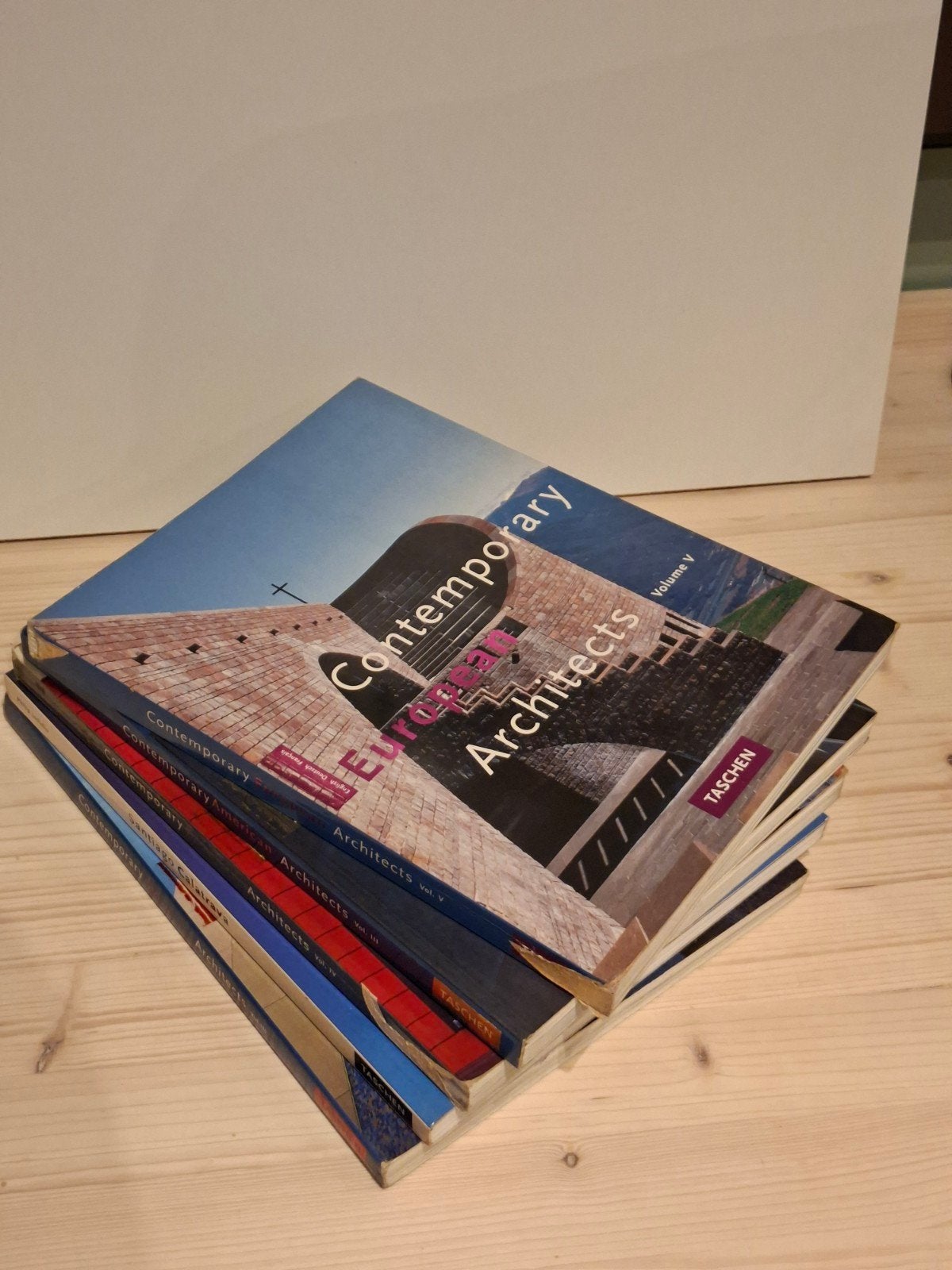 5 x TASCHEN architectuurboeken, Boeken, Kunst en Cultuur | Architectuur, Gelezen, Architecten, Ophalen