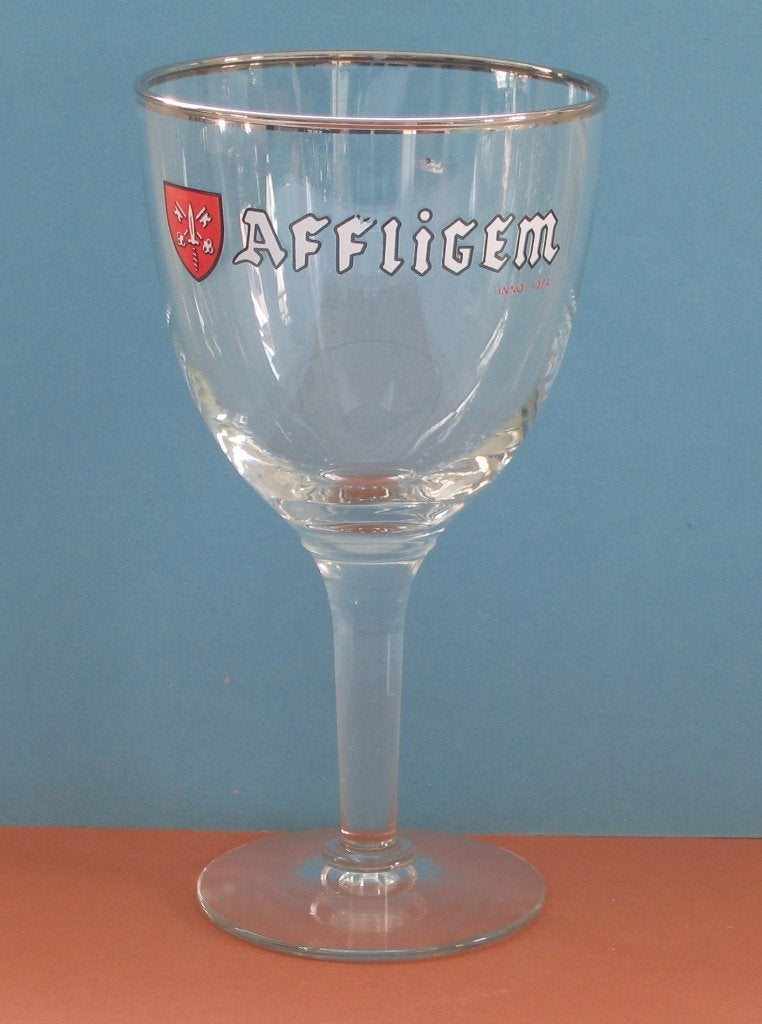 VERRE À BIÈRE AFFLIGEM 674, Enlèvement, Utilisé, Verre ou Verres, Autres marques