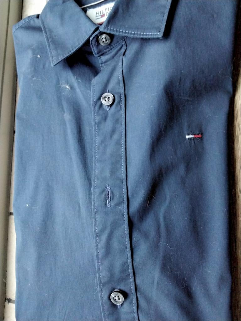 Herenhemd hilfiger denim maat S, Kleding | Heren, Overhemden, Blauw, Halswijdte 38 (S) of kleiner, Ophalen of Verzenden, Zo goed als nieuw