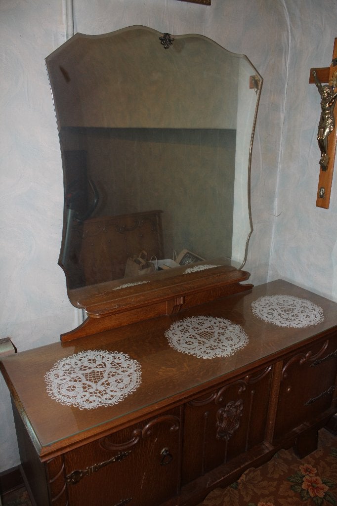 commode met spiegel, Antiek en Kunst, Ophalen