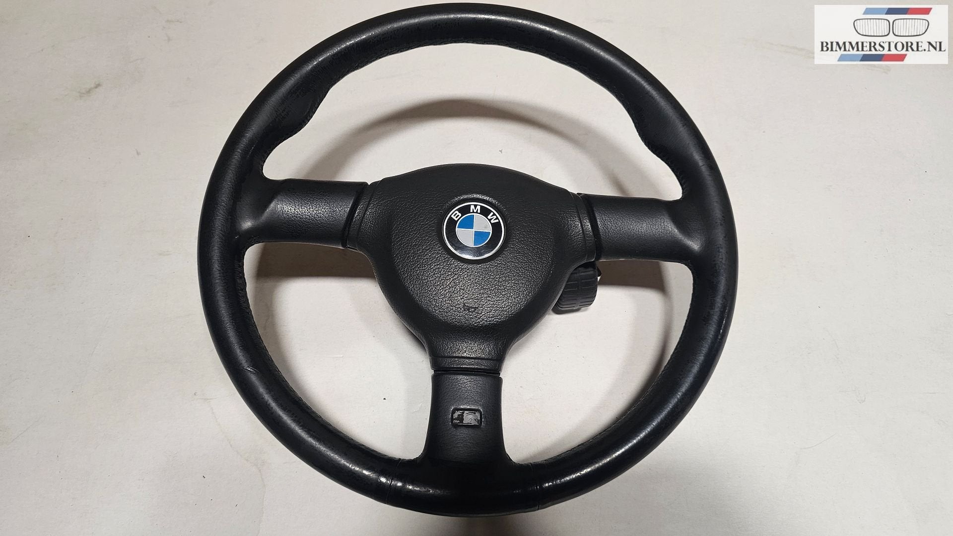 Volant sport M Tech 1 en cuir, 380 mm, BMW Série 3 E30 32331, -, Origine de la pièce connue, Utilisé, -