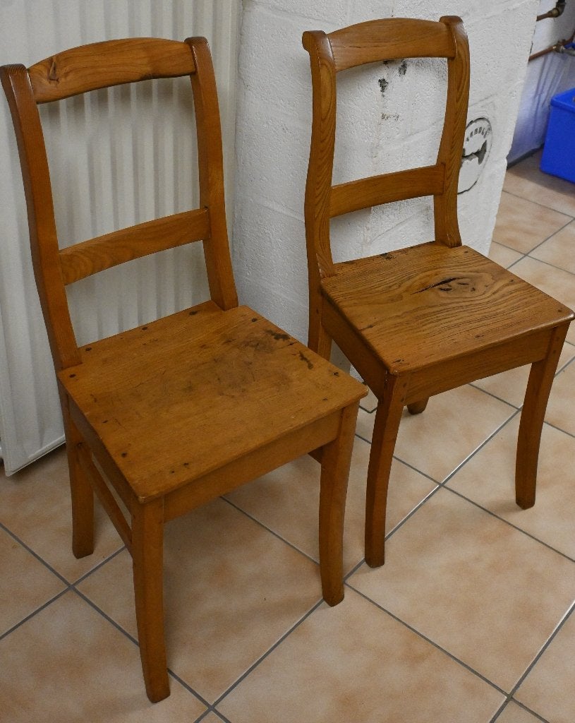 chaise en bois, Enlèvement, Utilisé, Bois, Cinq, Six Chaises ou plus
