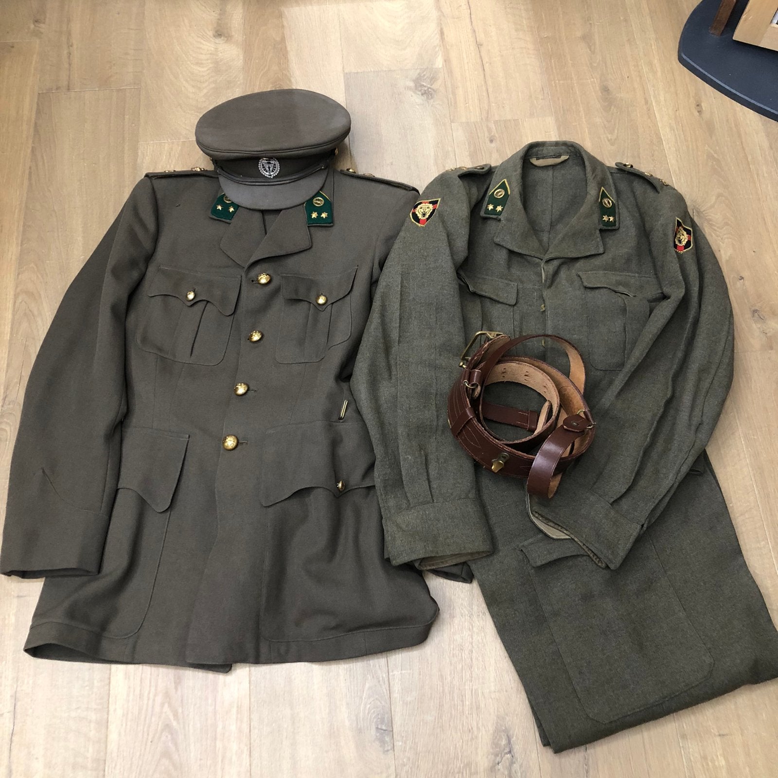 ABL uniformset officier 3CY jaren 50, Ophalen of Verzenden, Landmacht, Kleding of Schoenen