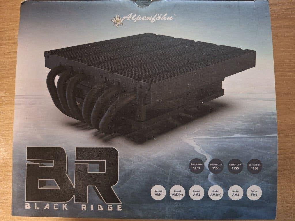 AlpenFohn BlackRidge Low Profile CPU Cooler, Computers en Software, Computerkoelers, Ophalen of Verzenden, Nieuw, Luchtkoeling