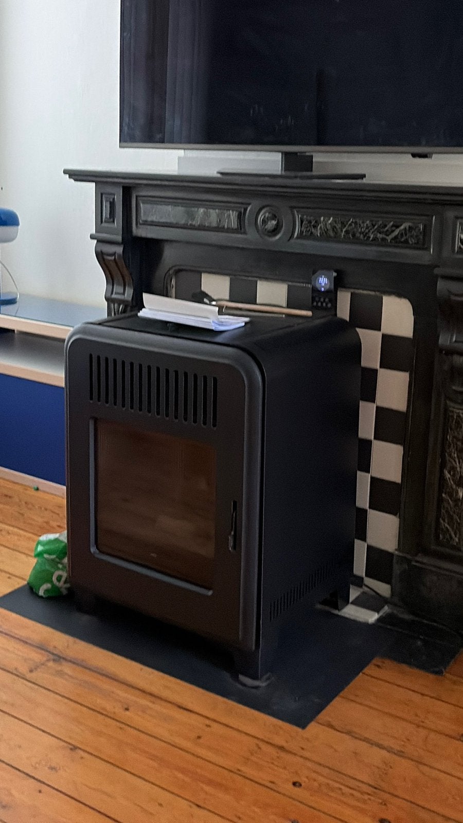 MCZ Cute Air 8 kW – Pelletkachel – Antwerpen, Maison & Meubles, Enlèvement, Comme neuf, Poêle à granulés