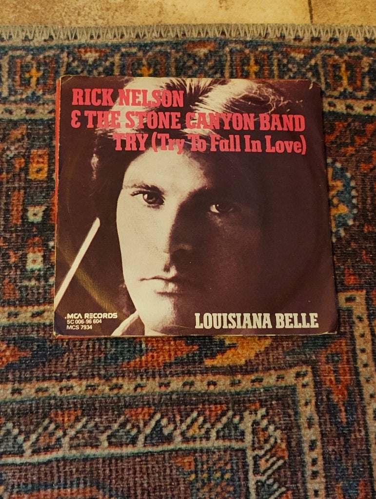 3 Singles van Rick Nelson And The Stone Canyon Band, Cd's en Dvd's, Vinyl Singles, Gebruikt, 7 inch, Ophalen of Verzenden, Overige typen