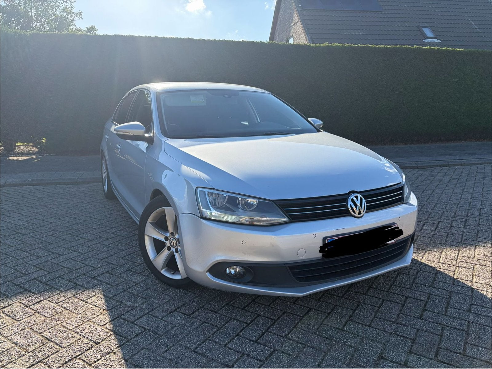 Volkswagen Jetta 1.6 TDI Diesel – Bouwjaar 2012 – Te Koop, Auto's, Volkswagen, Voorwielaandrijving, Euro 5, Zwart, 5 deurs