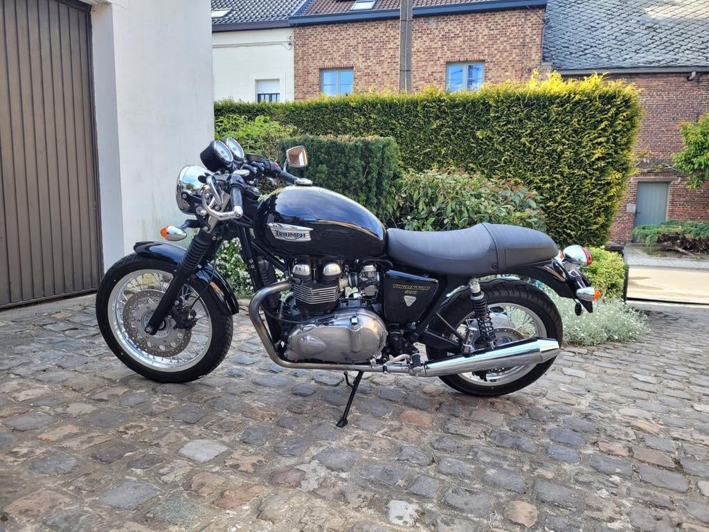 Triumph Thruxton 2013 1.800km, Motoren, Motoren | Triumph, 2 cilinders, Occasion, Particulier, Meer dan 35 kW