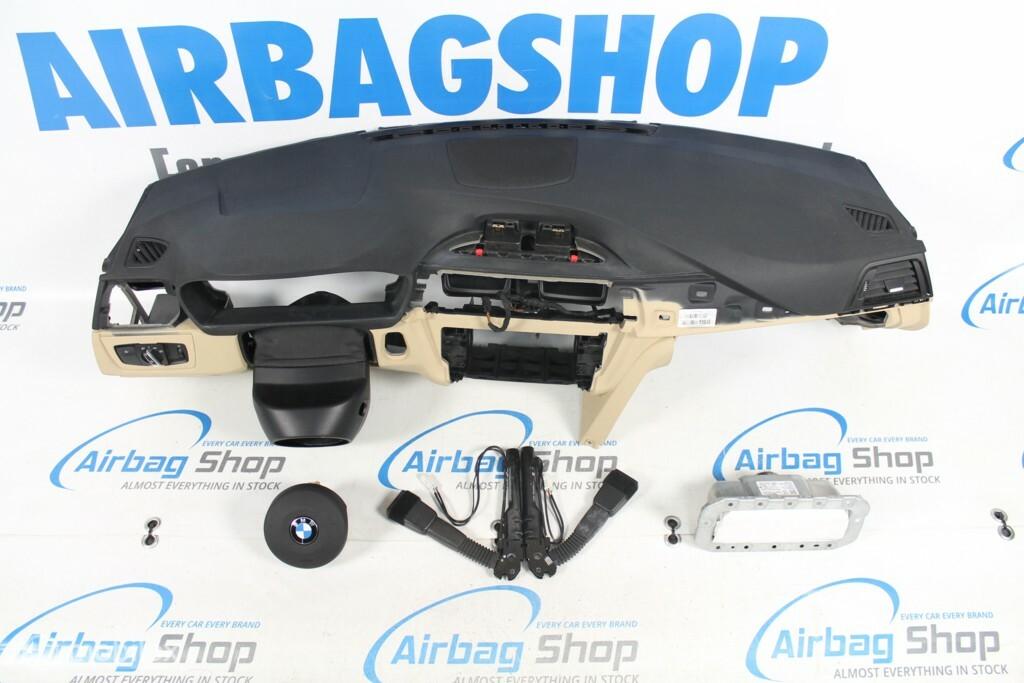 Airbag set - Dashboard M beige speaker BMW 3 serie F30 F31 F