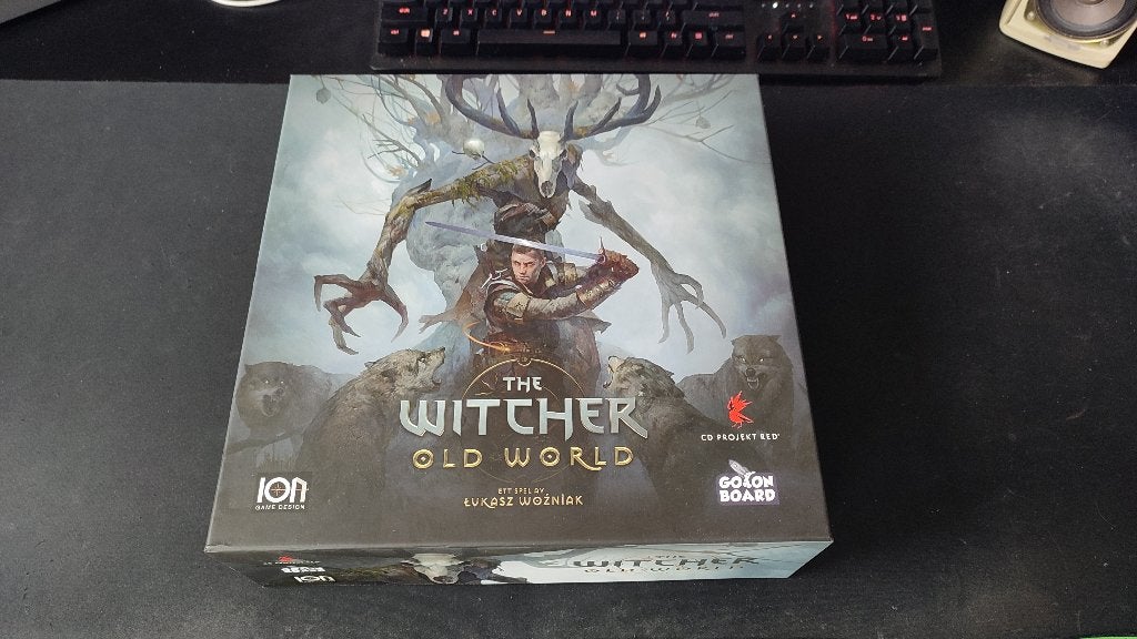 The Witcher Old World - Boardgame (swedisch), Hobby en Vrije tijd, Gezelschapsspellen | Bordspellen, Vijf spelers of meer, Ophalen of Verzenden