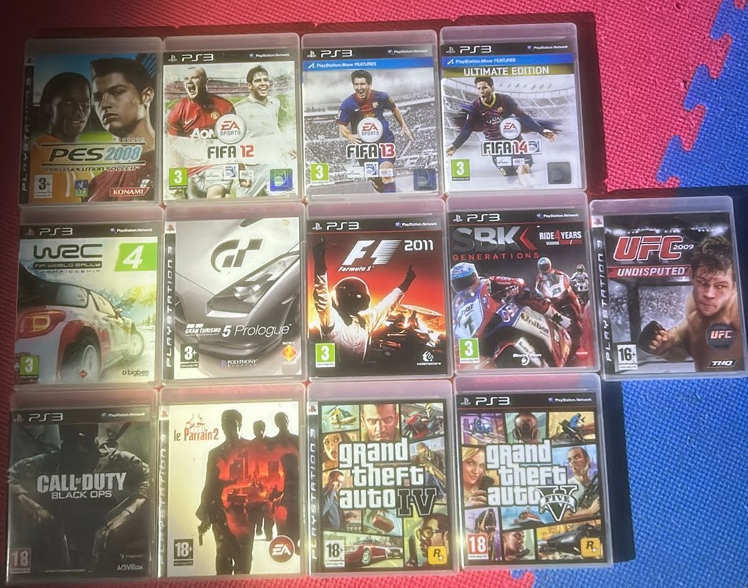 Lot de jeux PS3, Consoles de jeu & Jeux vidéo, Enlèvement ou Envoi, Autres genres, À partir de 3 ans