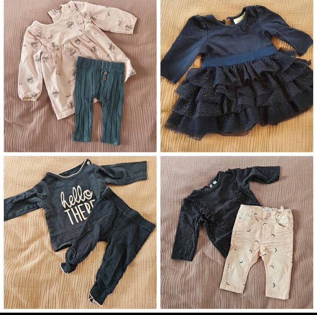 Paquet de vêtements pour bébés taille 56, Enlèvement ou Envoi, Taille 56