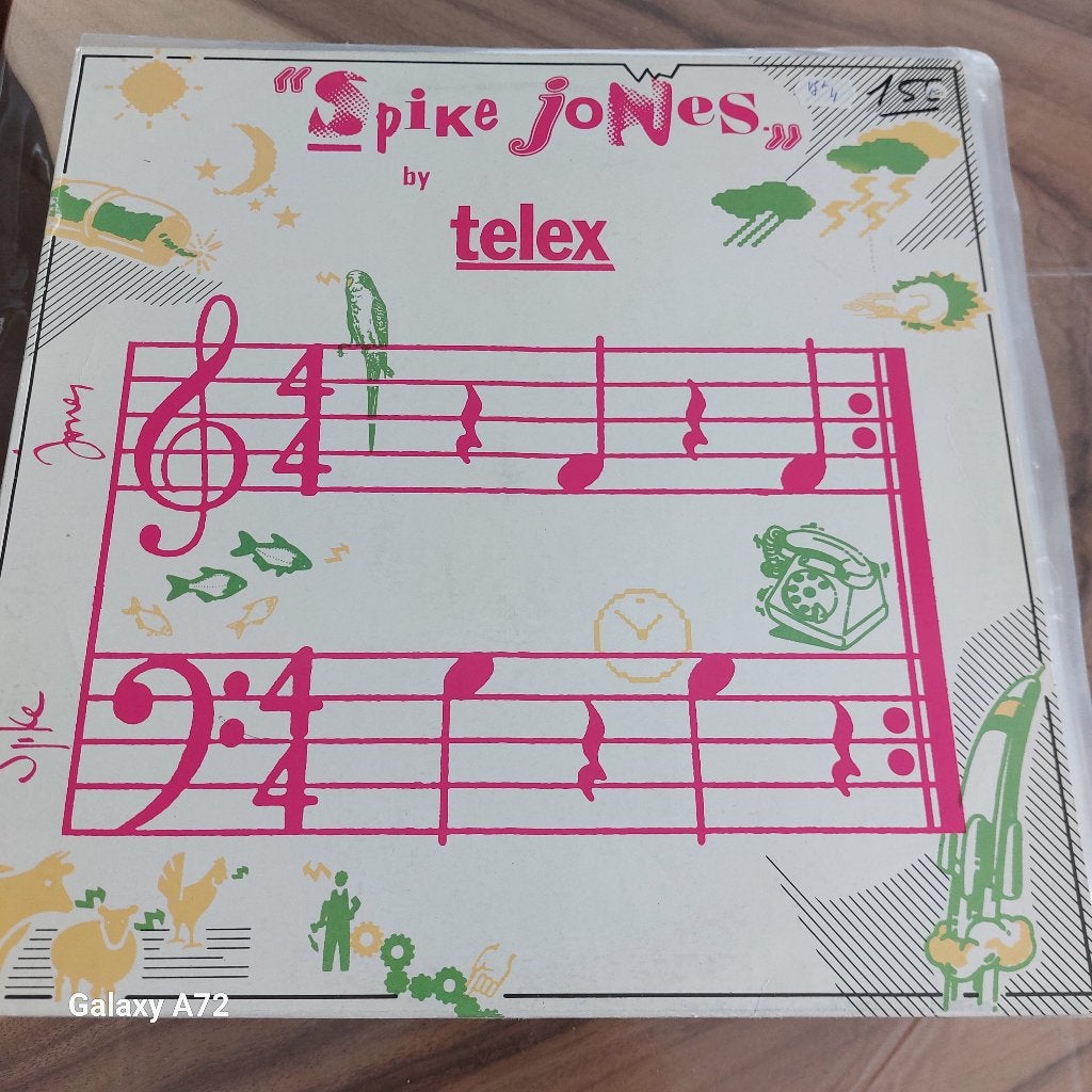 telex spike jones 12 inch maxi, Gebruikt, Maxi-single, 1980 - 1989, Ophalen of Verzenden