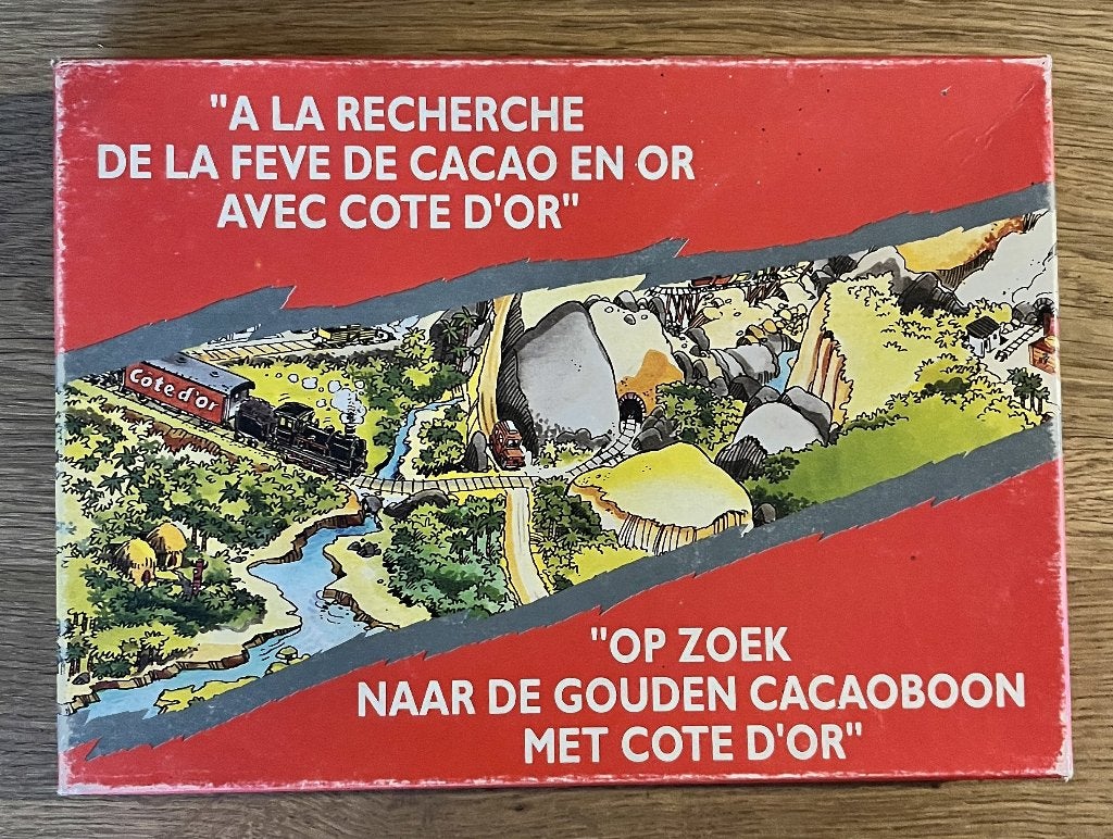 Op zoek naar de Gouden Cacaoboon (1992) Spel, Een of twee spelers, Ophalen of Verzenden, Gebruikt, Côte d'Or