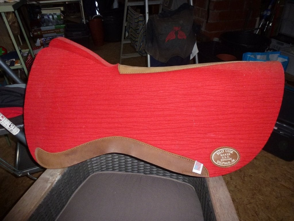 zadelpad Synergy en Billy Cook, Animaux & Accessoires, Full (L), Laine, Pad de selle, Comme neuf