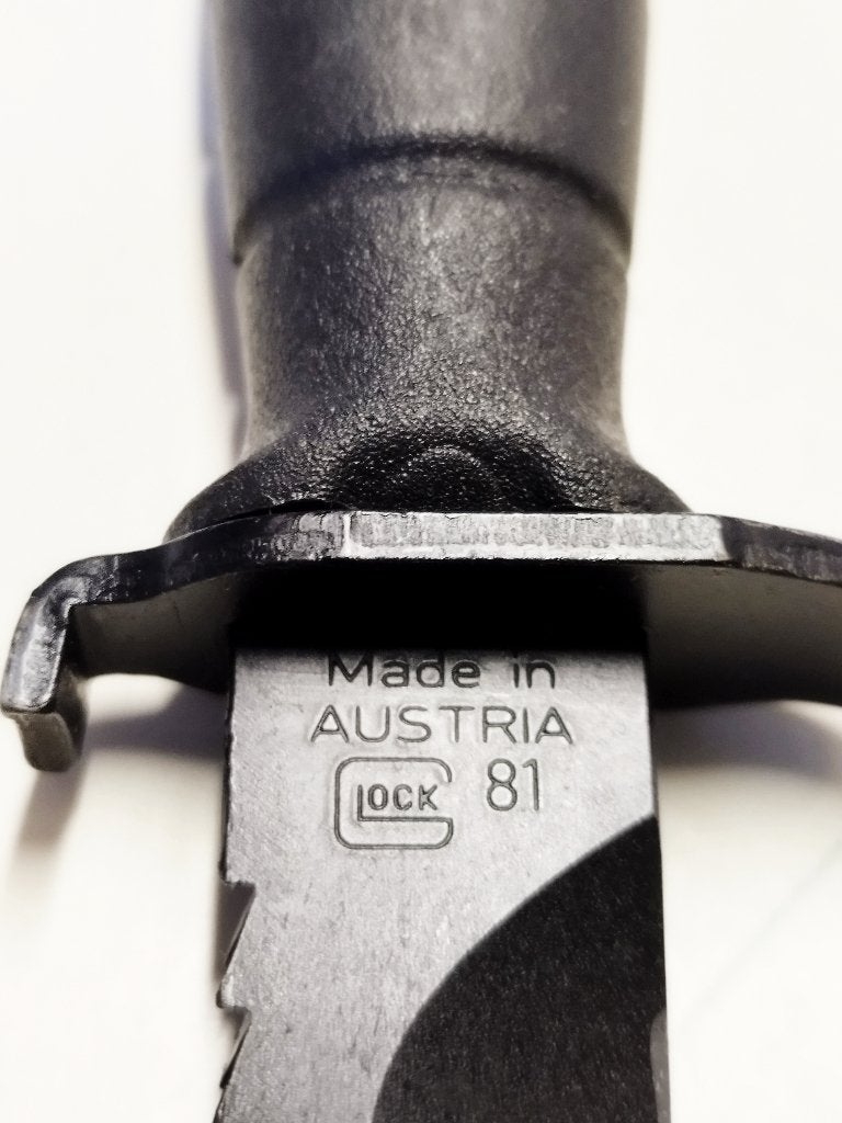 Oostenrijkse Glock 77 bajonet met zaagtanden - 75€, Verzamelen, Militaria | Algemeen, Landmacht, Verzenden