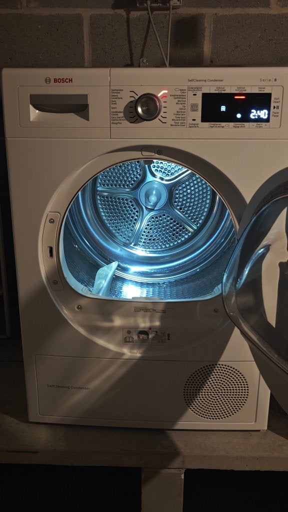 Sèche-linge Bosch Serie 8 – Excellent état, Ophalen, 6 tot 8 kg, Gebruikt, Anti-kreukfase