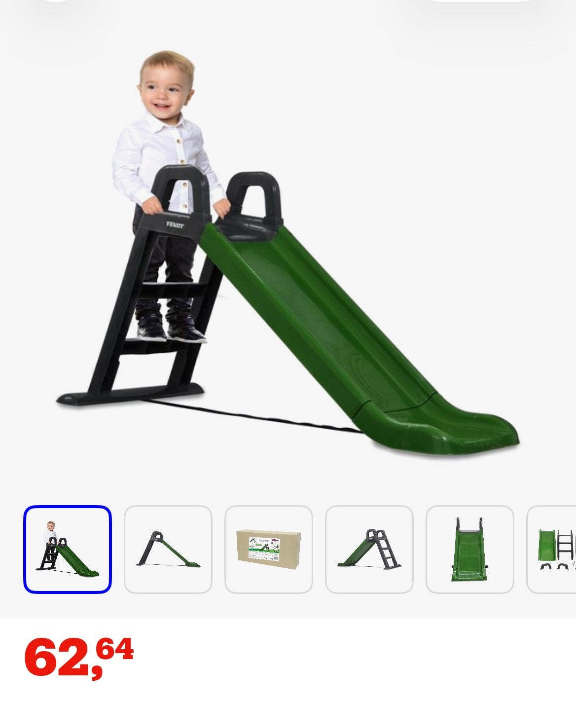 Peuter schuifaf, Ophalen, Gebruikt, Glijbaan