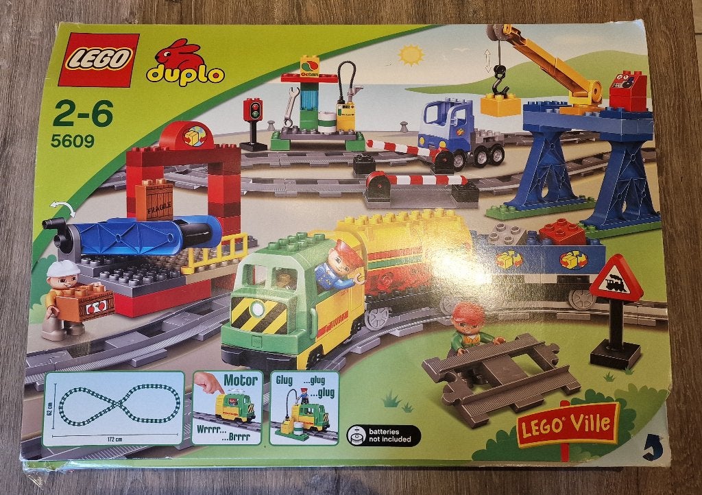 Duplo 5609 - Trein - Compleet - Werkend, Ophalen, Compleet, Duplo, Complete set