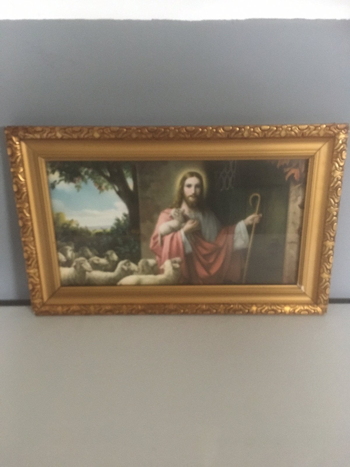 Prent van Jezus, Antiek en Kunst, Ophalen of Verzenden