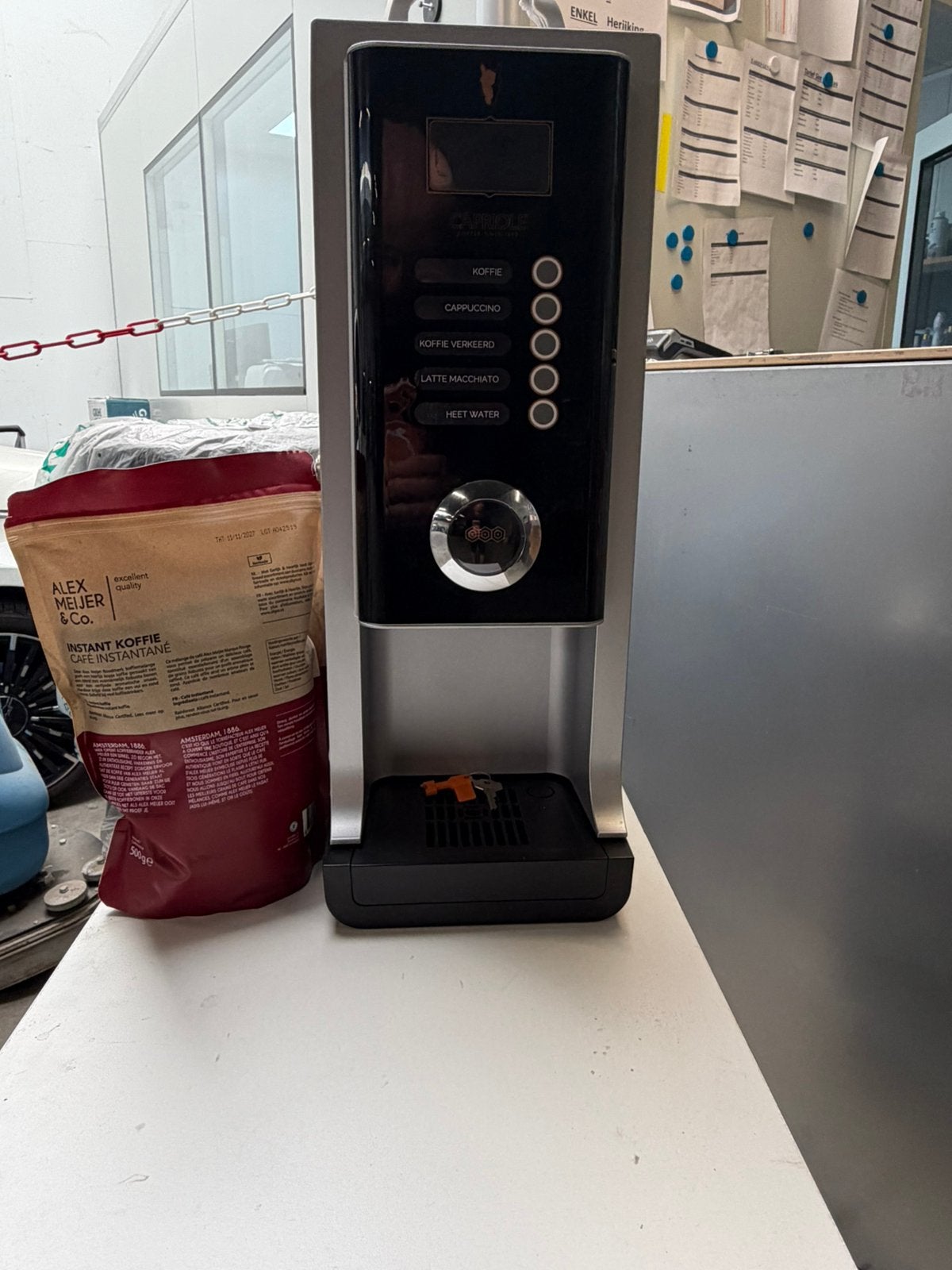 Koffiemachine voor kantoor, Enlèvement, Comme neuf, Filtre à eau