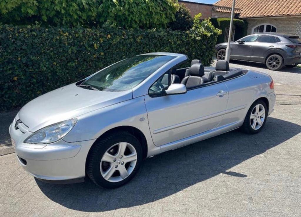 Prachtige 307CC benzine leder trekhaak gekeurd v/v, Autos, Achat, Attache-remorque, Cabriolet, Boîte manuelle
