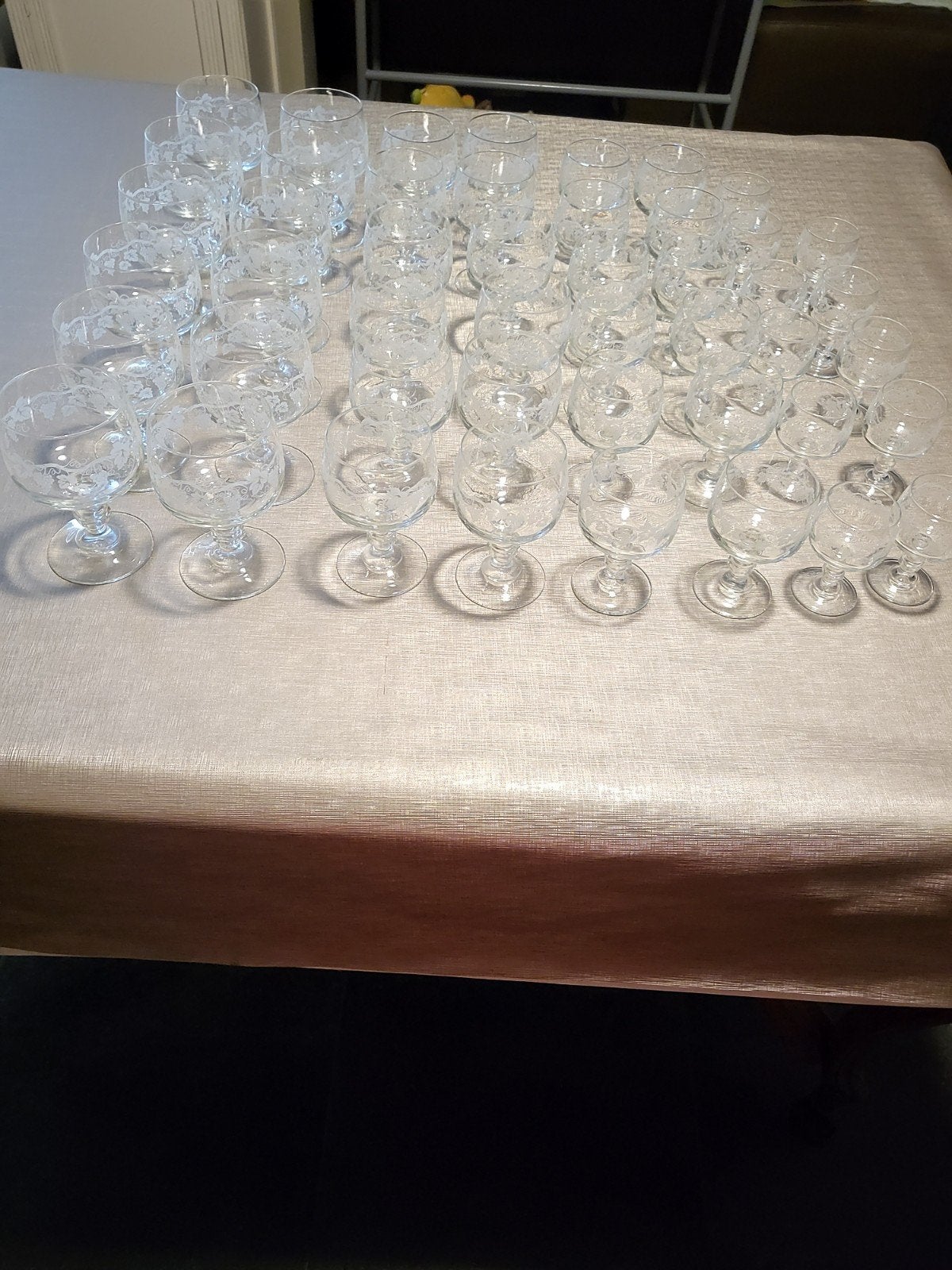 Kristallen glasservies, Antiek en Kunst, Ophalen