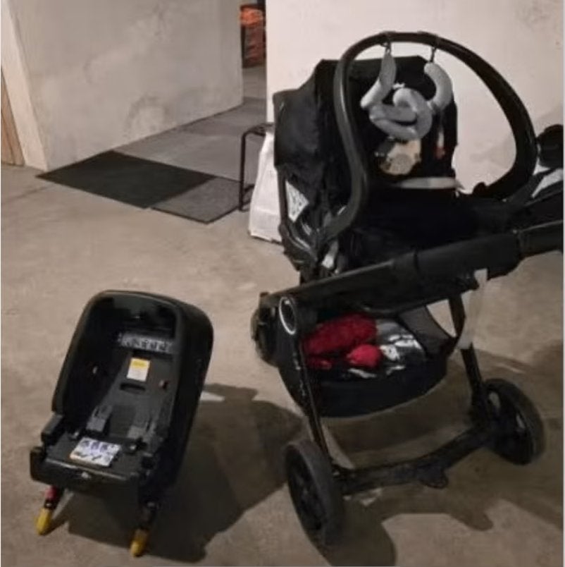Chicco Urban Plus trio-kinderwagen, compleet met Isofix pro, Kinderen en Baby's, Ophalen, Zo goed als nieuw, Kinderwagen