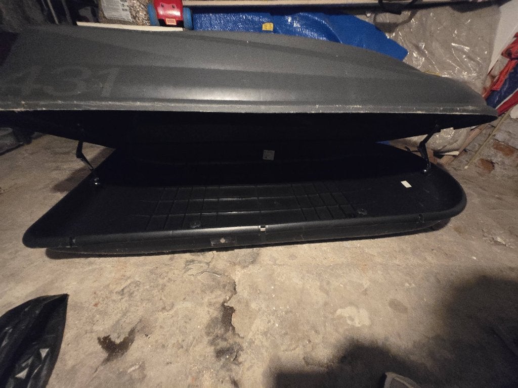 Coffre de toit CAM Sport 431L – Idéal Van / Monospaces, Autos : Divers, Enlèvement, Utilisé