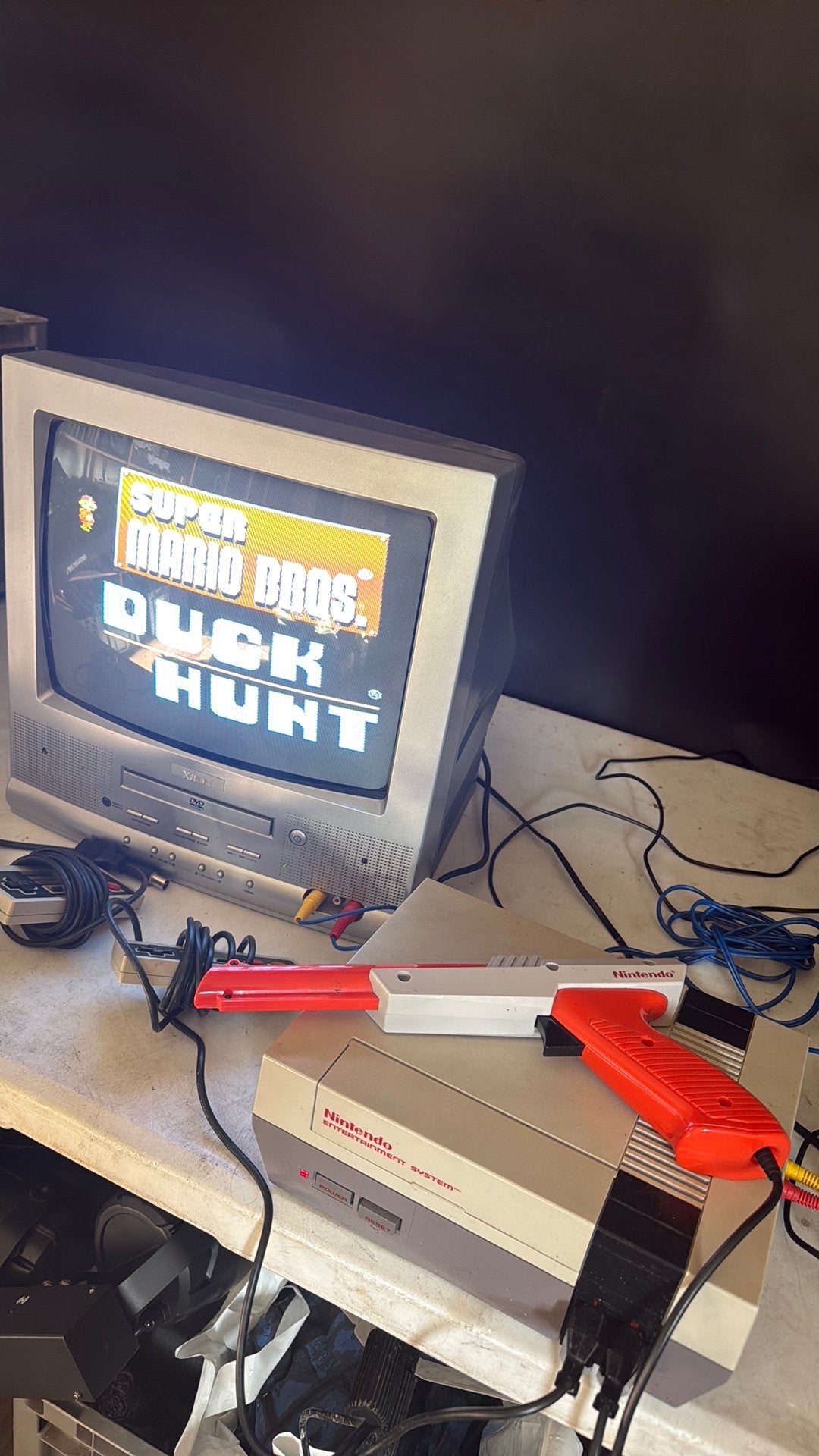 Nintendo nes 8 bit + tv, Games en Spelcomputers, Spelcomputers | Nintendo NES, Ophalen, Zo goed als nieuw