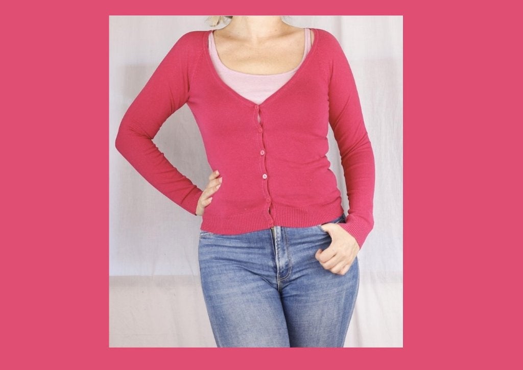 Roze gilet van H&M - Maat 36, Enlèvement ou Envoi, Taille 36 (S), Rose