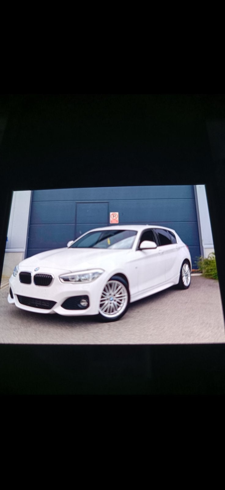 Bmw 118 i msport pakket, Auto's, 1 Reeks, Zwart, Wit, 5 deurs