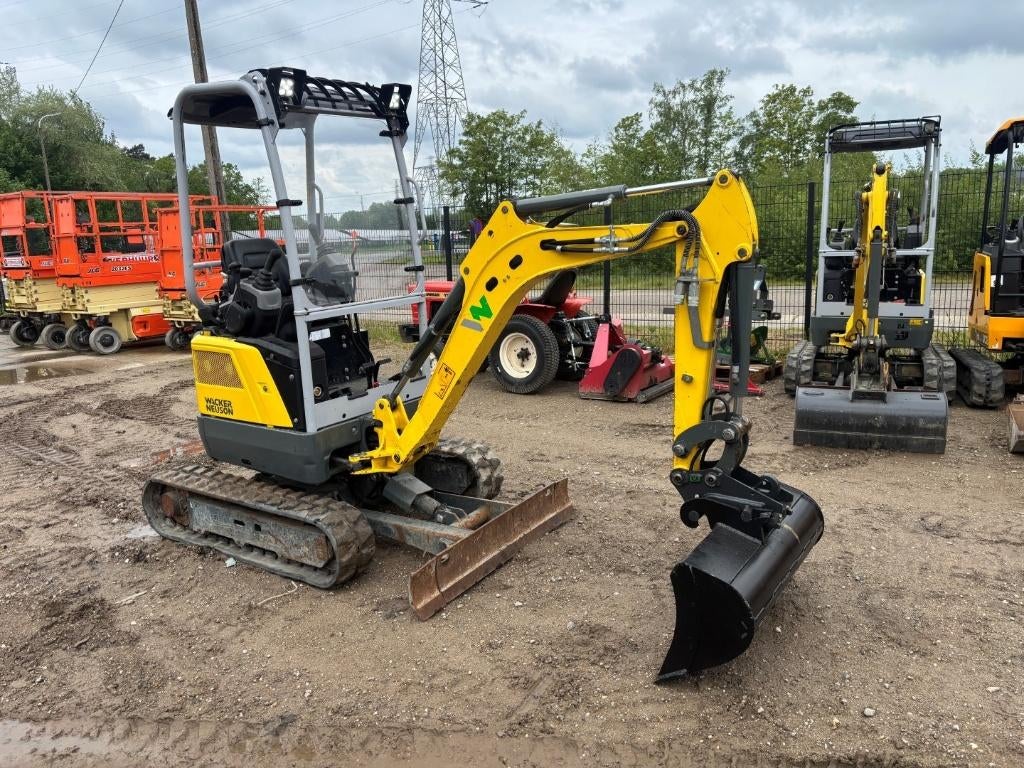 Wacker Neuson EZ17 E, Ophalen, Graafmachine